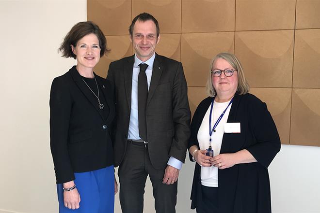 Anna Kinberg Batra, Jens Holm and Magdalena Bosson