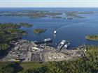 Aerial view of Port of Kapellskär