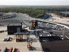 Aerial view of Stockholm Norvik Port