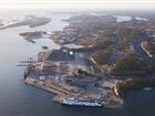 Aerial photo of Stockholm Norvik Port